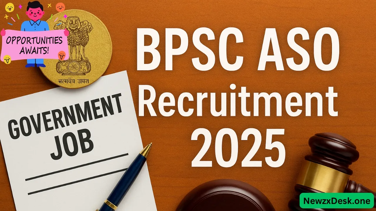 BPSC ASO Recruitment 2025