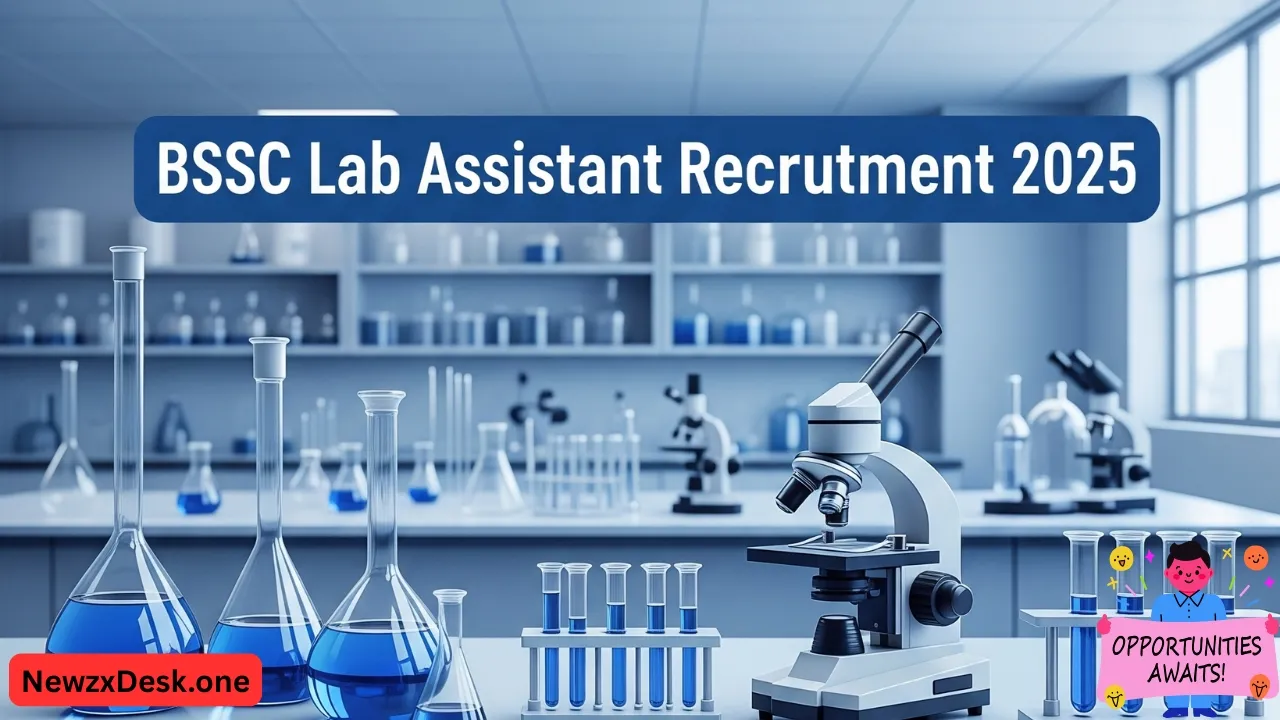 BSSC Lab Assistant Recruitment 2025