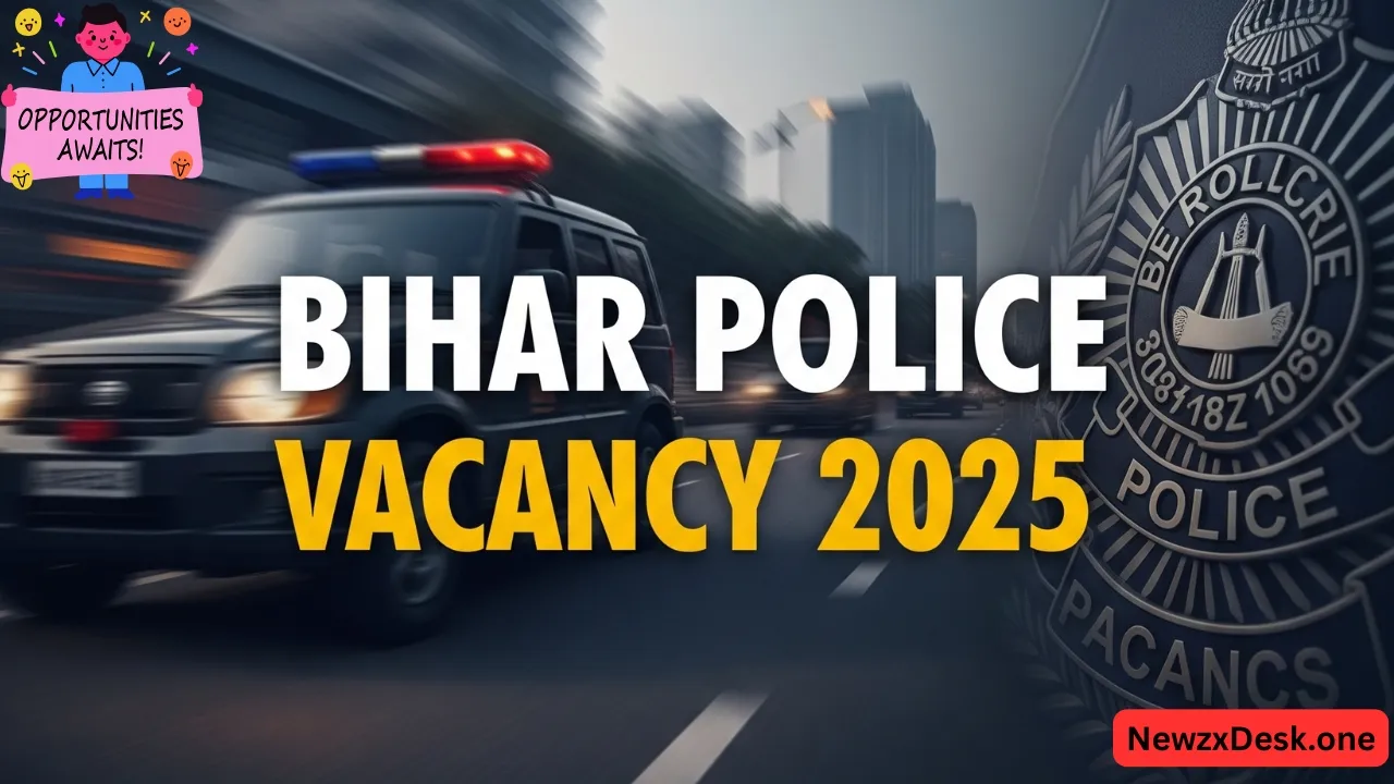 Bihar Police Vacancy 2025 Recruitment