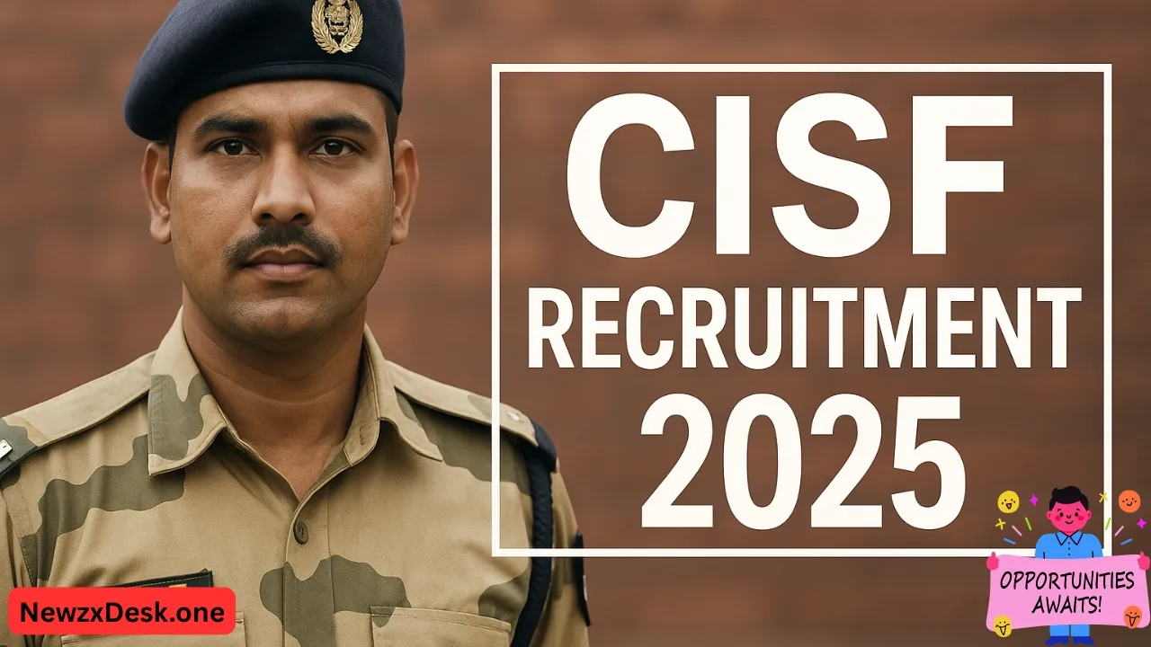 CISF Recruitment 2025