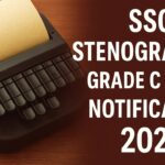 SSC Stenographer Notification 2025
